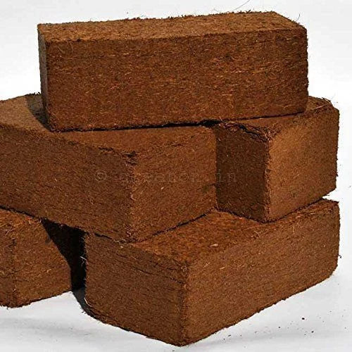 Loose coco peat coir substrate — Coco Peat Block 4.5 kg